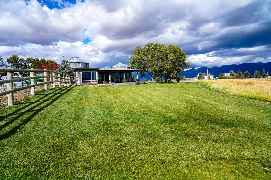 Front yard.