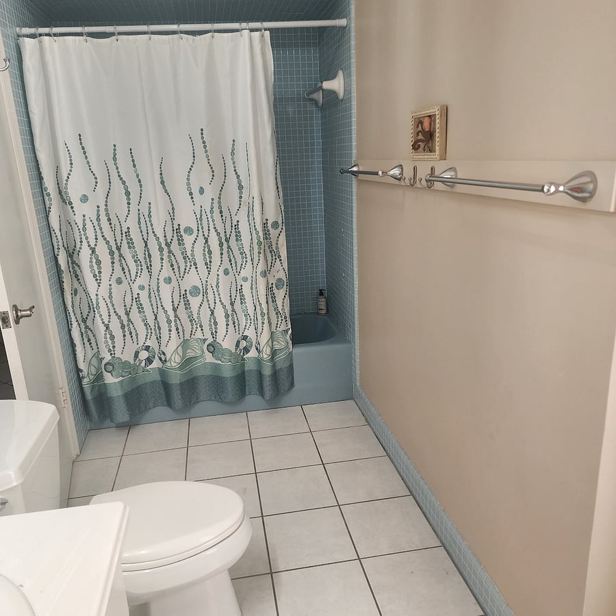 bathroom shower & tubb