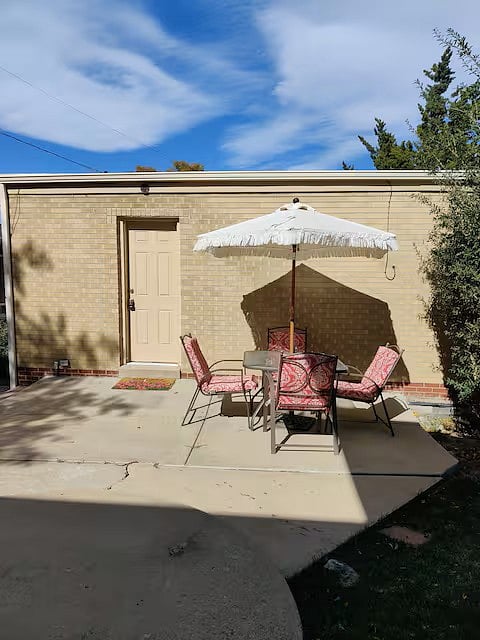 Your own private patio