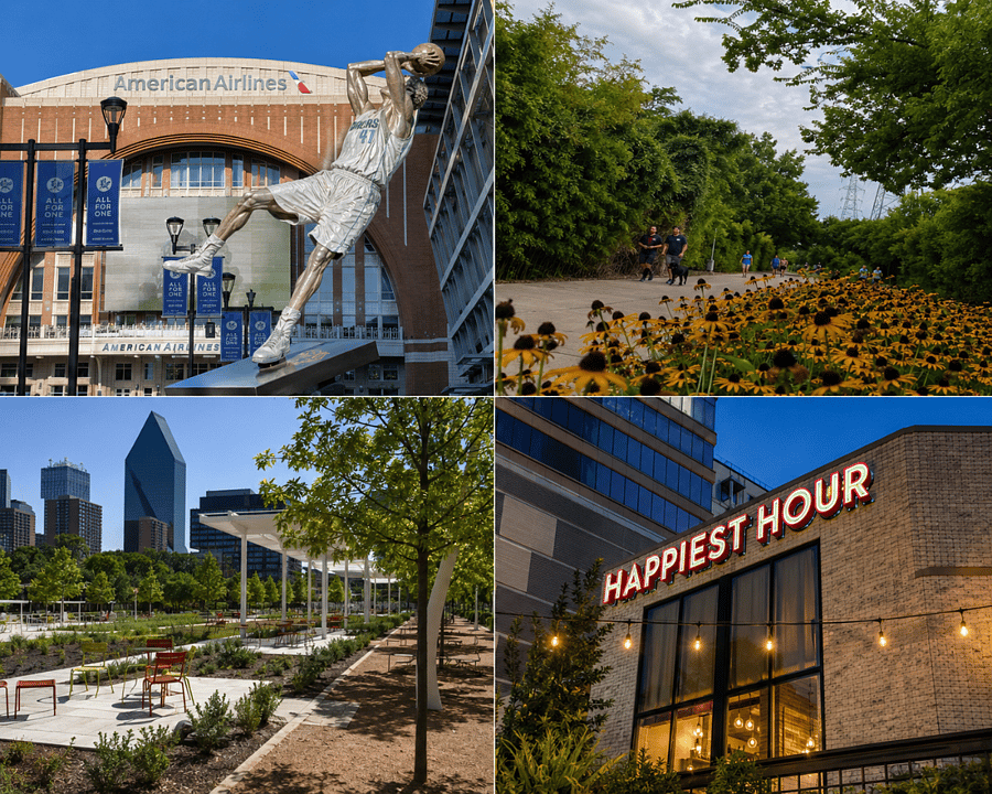 Walkable location near Katy Trail, Uptown and Highland Park Village