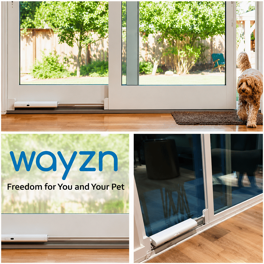 Wayzn smart dog door available for select long term stays