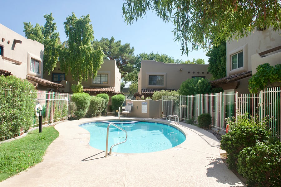 Community pool and hot tub
