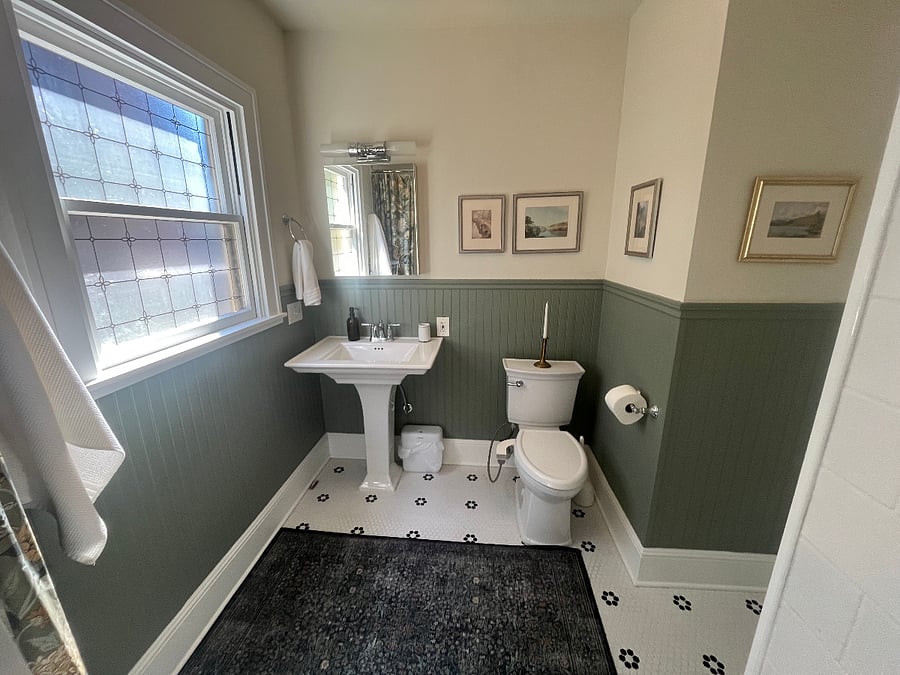 Updated bathroom