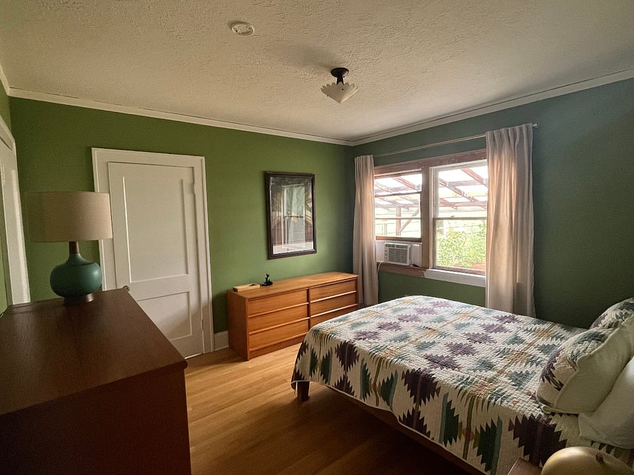 Primary bedroom **window will be painted before renter move-in**