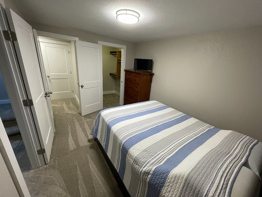 Downstairs (private) bedroom, 1 of 2