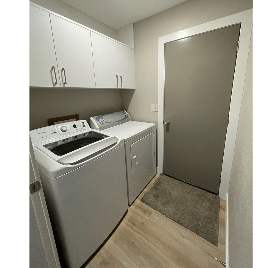 Upstairs (shared) laundry room
