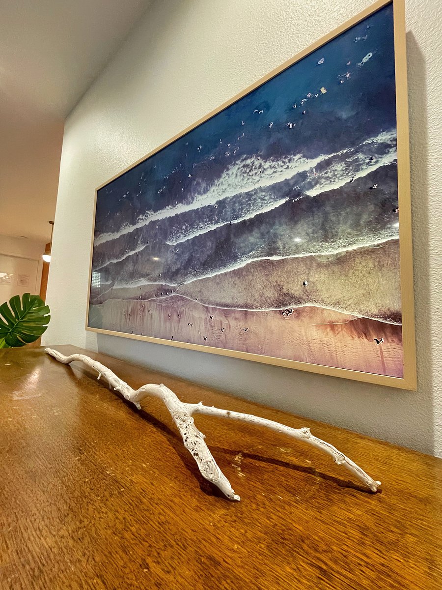 Living Room, 65 Smart Frame TV
