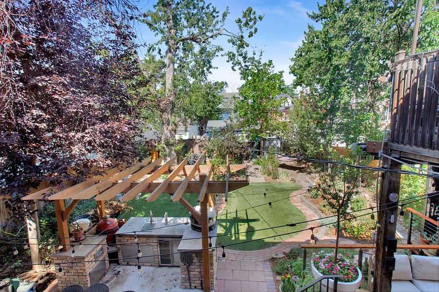 Fenced Backyard