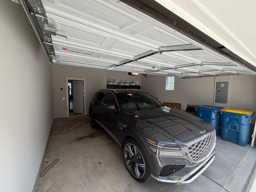 2 car attached garage