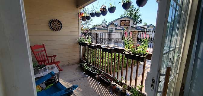 One of the patios :) There are 2!