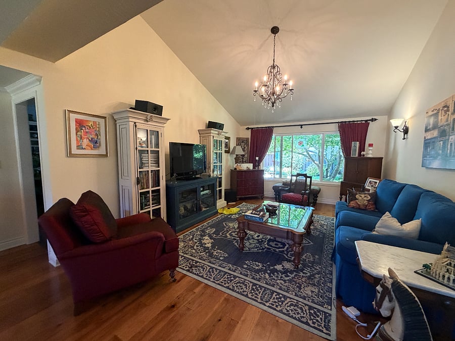 Living room with TV. All streaming channels will remain available. Details when asked.