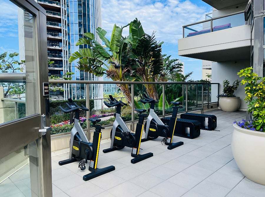 Outdoor community gym