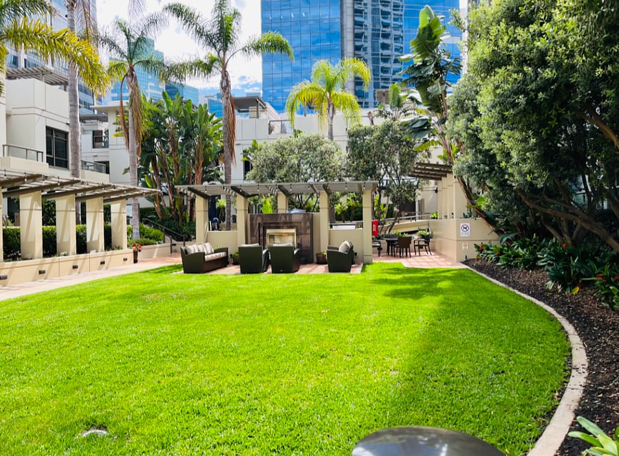 Community Outdoor picnic area