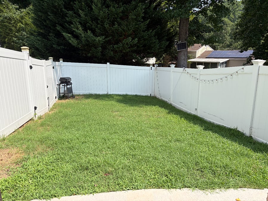 Private Back Yard