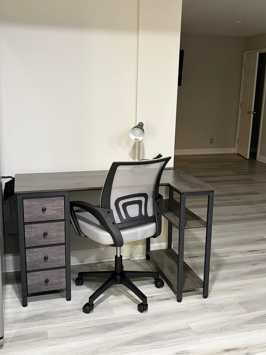 Work area; internet accessible 
