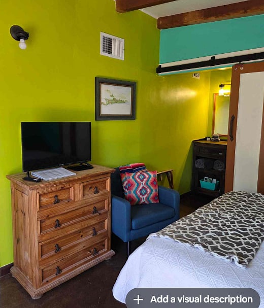 Small chest of drawers and smart TV