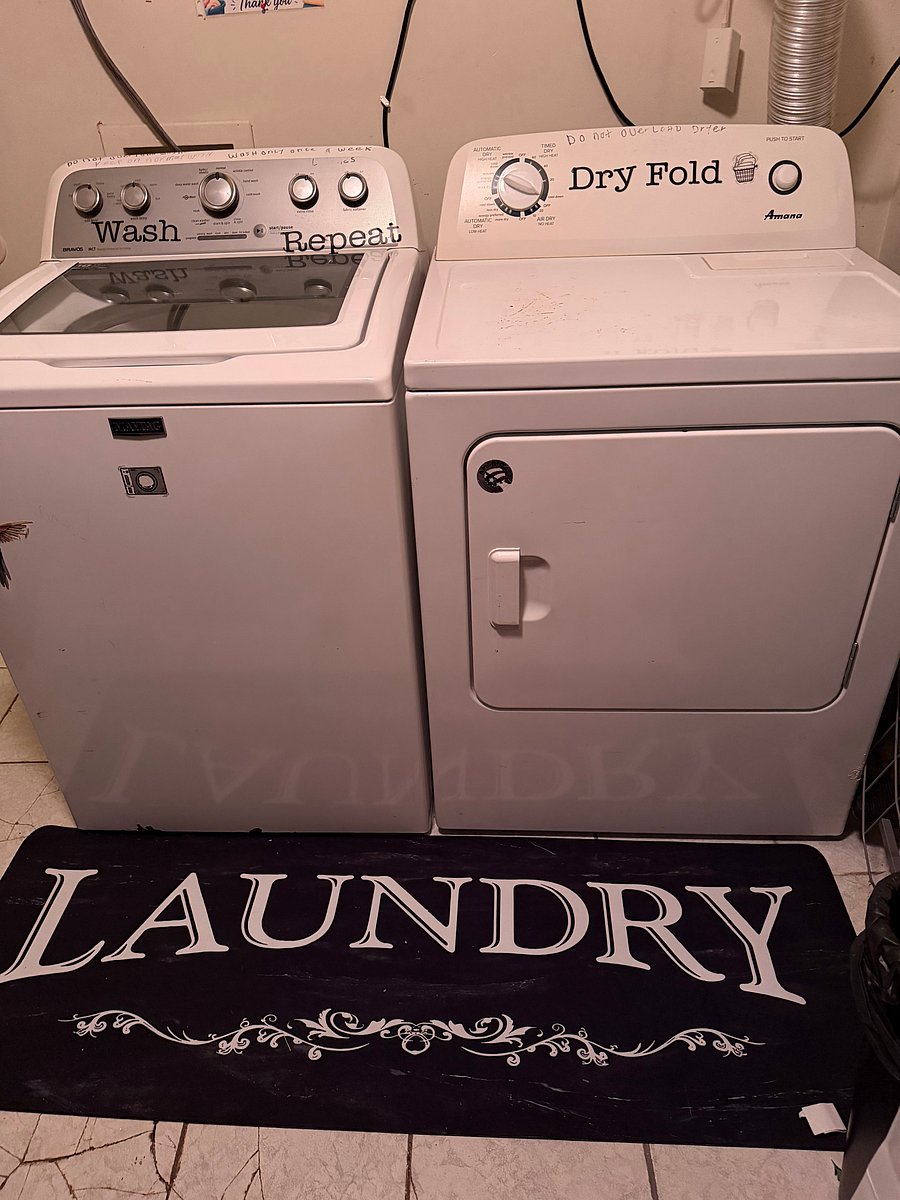 Washer and dryer
