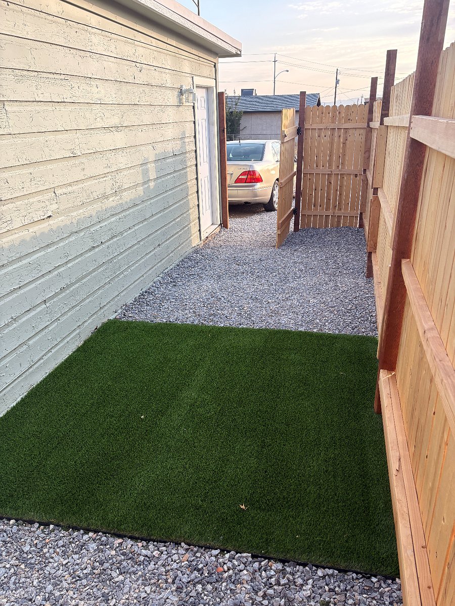 Little private yard