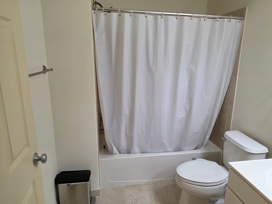Shared bathroom