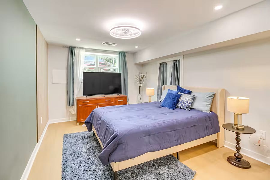 Bedroom 3 (Basement Level)