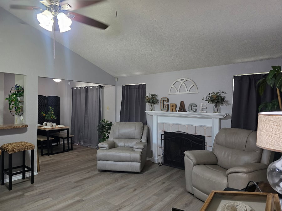 Open living area