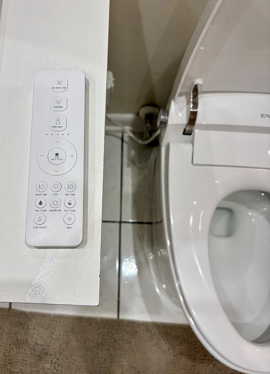 Toilet with Bidet