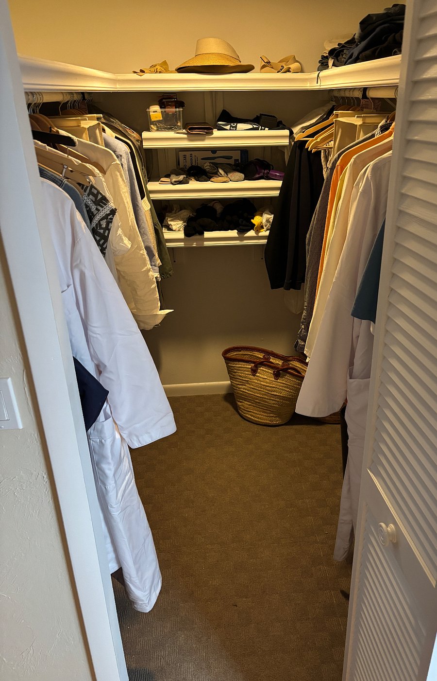 Master Bedroom Walk in Closet