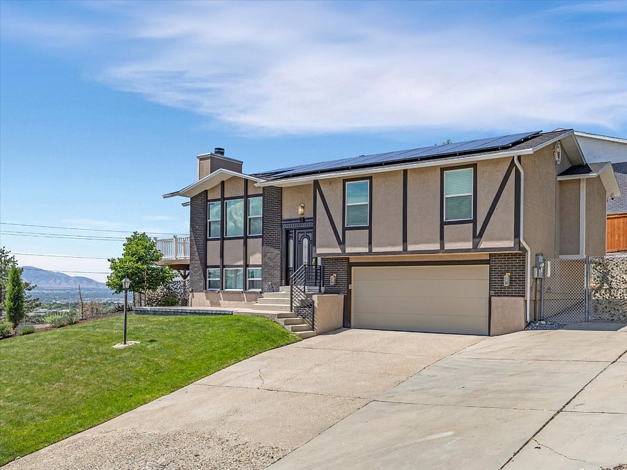 Sunset House facing Northwest