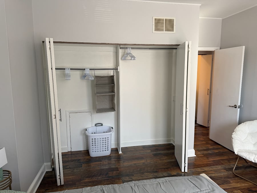 Bedroom #2 closet