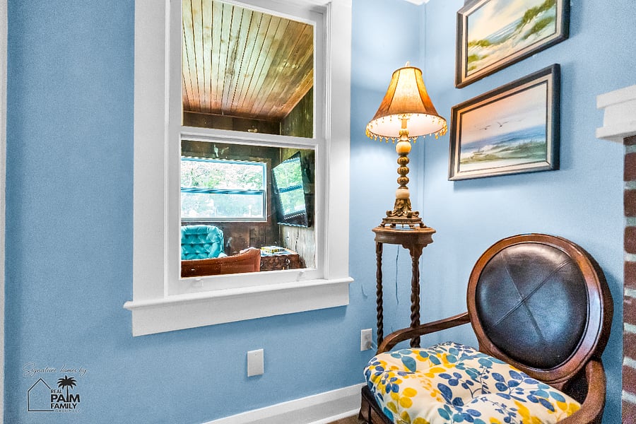 Sit by the window, let the light in, and enjoy the feeling of watching the world go byjust like an old train ride.