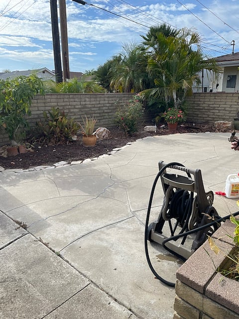 ENCLOSED FRONT PATIO