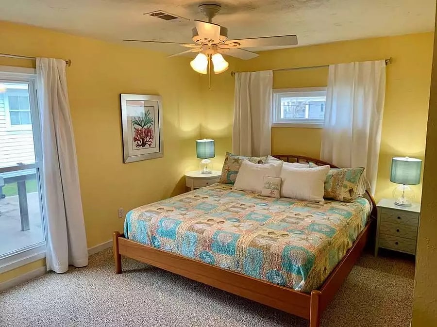 Second bedroom on the main living level