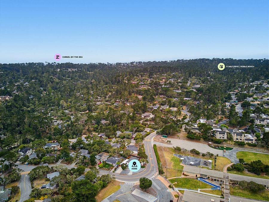 Drone view showing iconic destinations within a 10-minute drive (Pic 4)