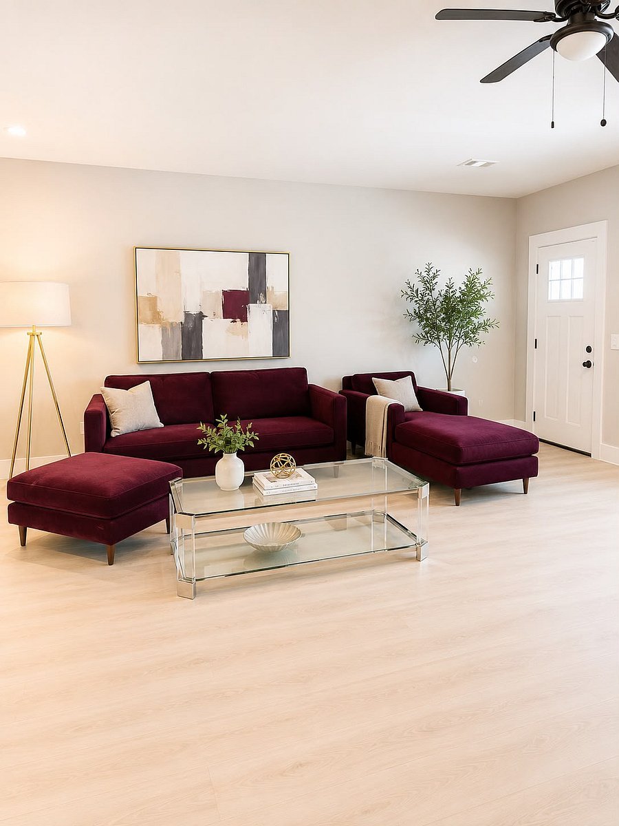 Natural light, soft armchairs and the perfect sofa to do nothing at all