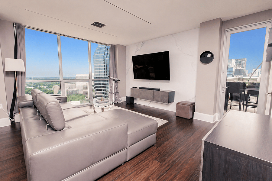 Your private retreat above the city.