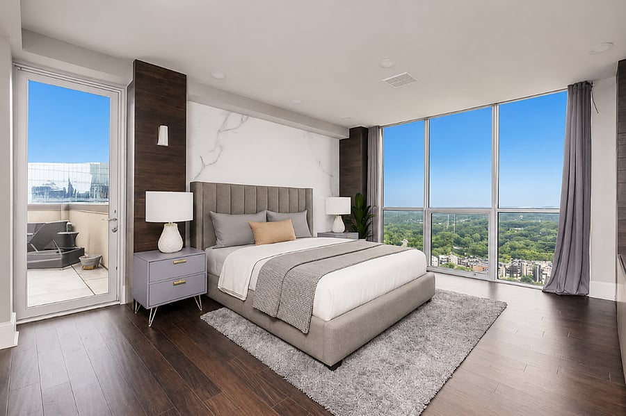 Wake up to breathtaking Midtown skyline views every morning.