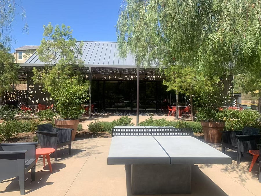 table tennis in community club