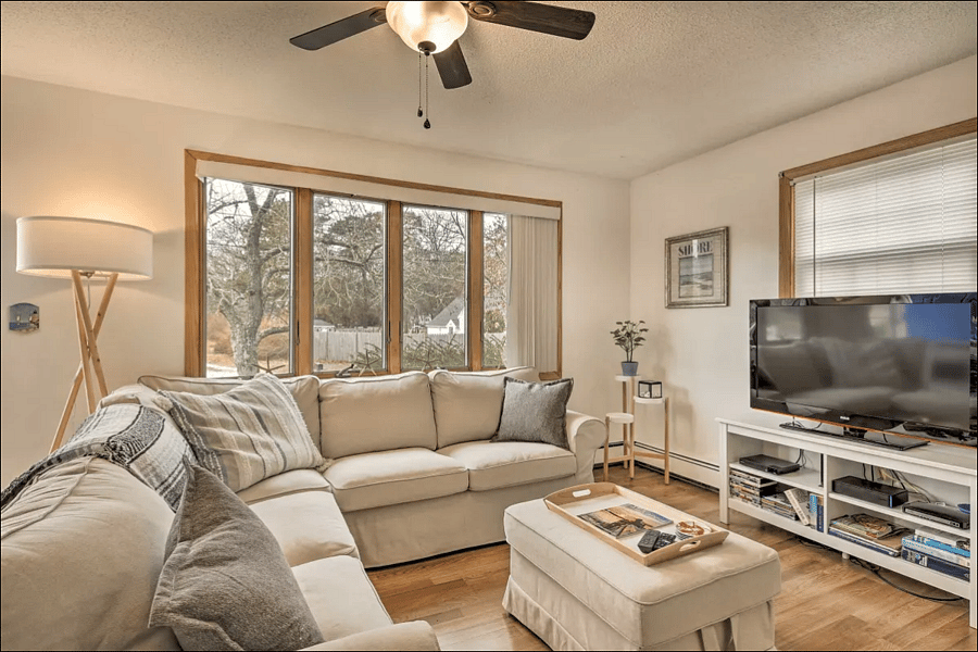 Living room from kitchen