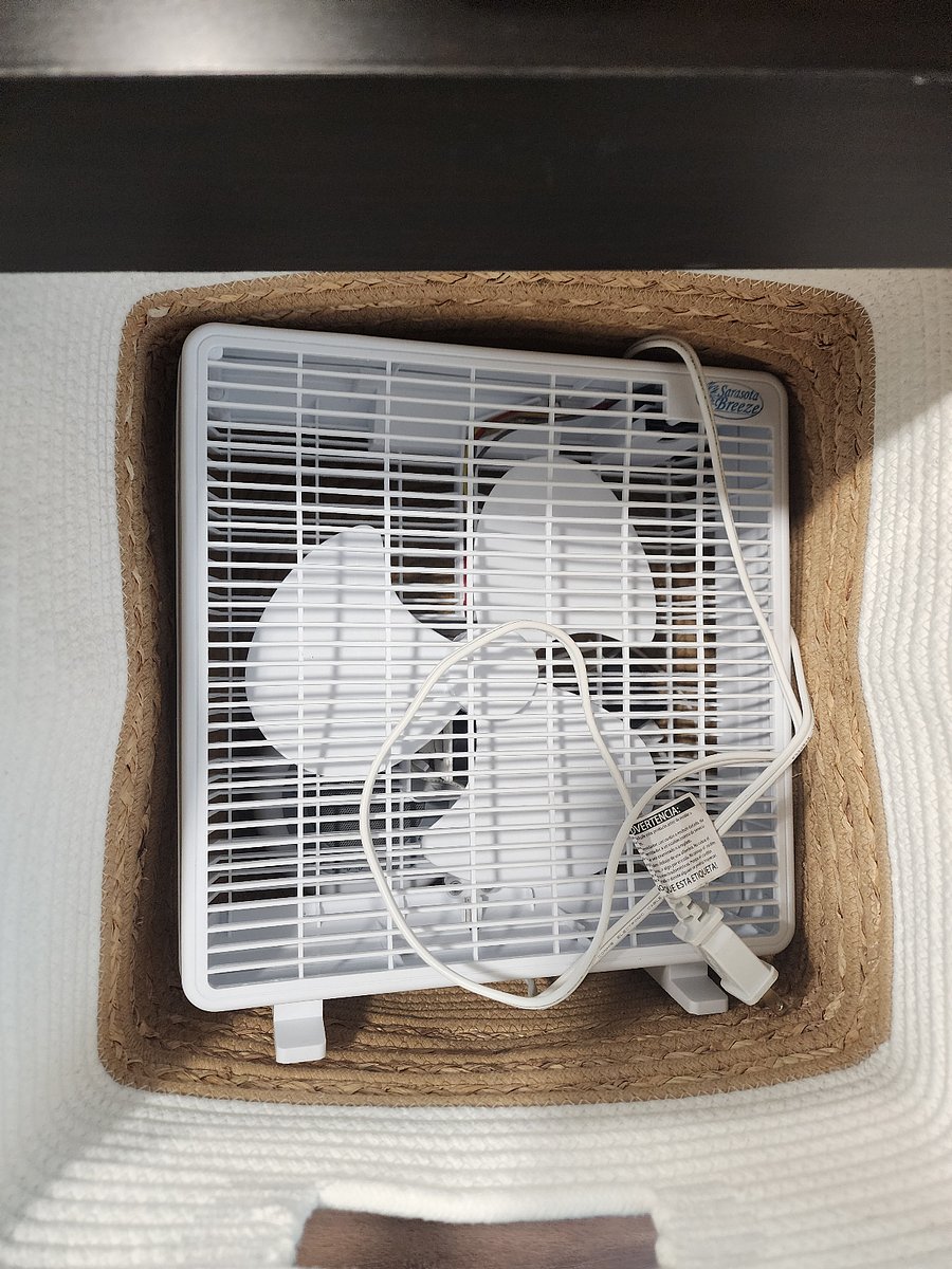Portable fan for comfort or white noise!