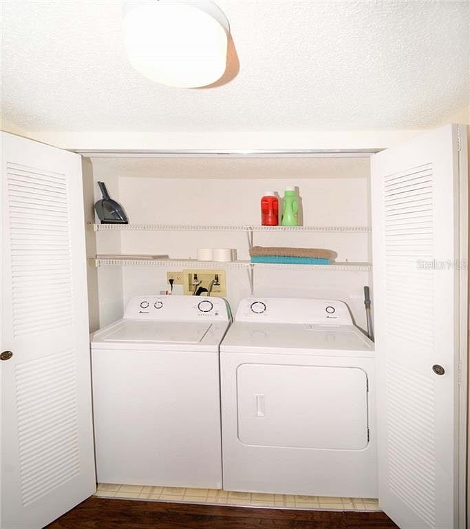 In unit washer and dryer