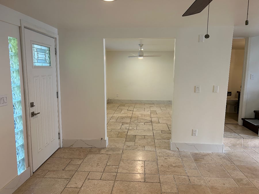 Formal dining entrance