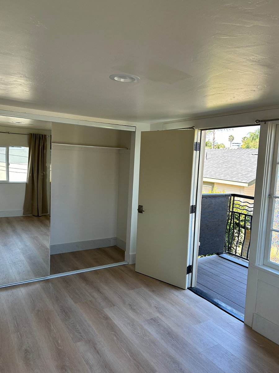 Third bedroom with balcony