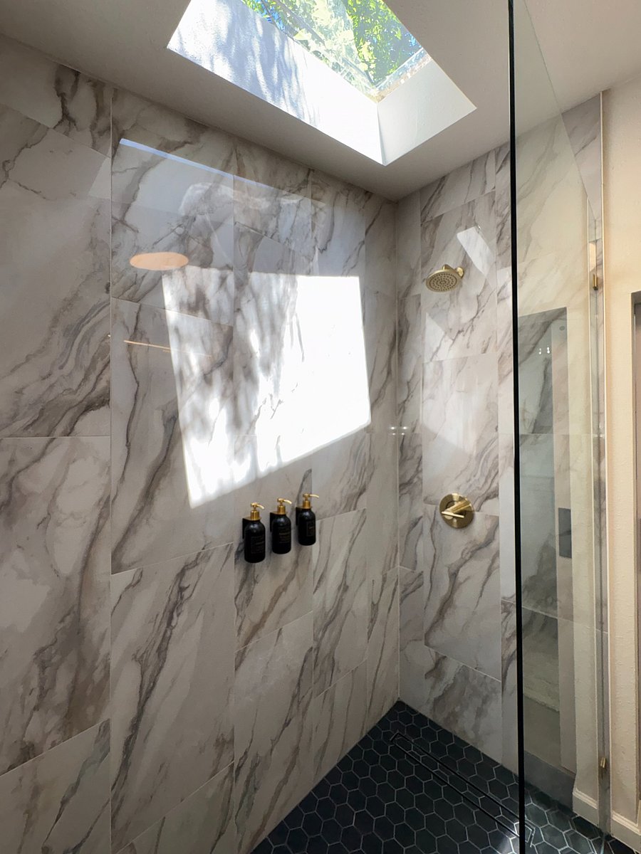 Bathroom in detached king size bedroom