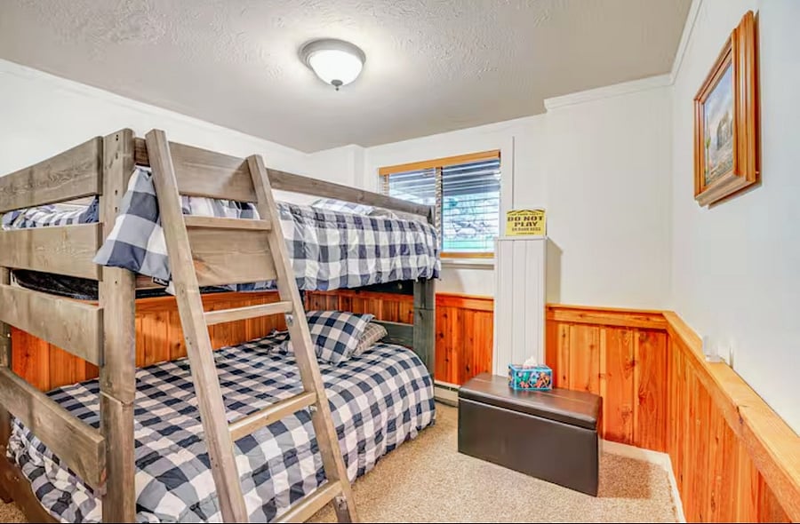 Bedroom 3 Full Bunk Bed