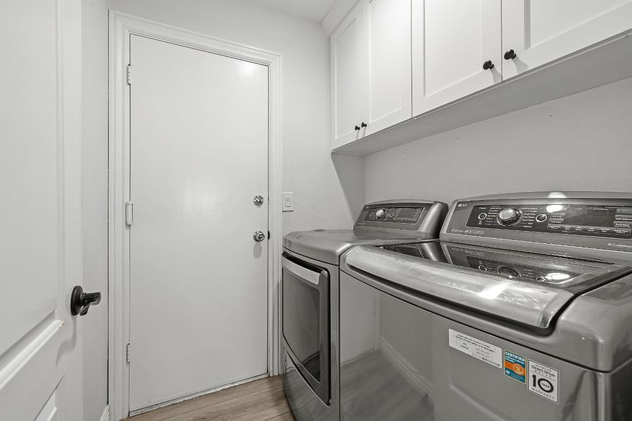 main floor laundry room 