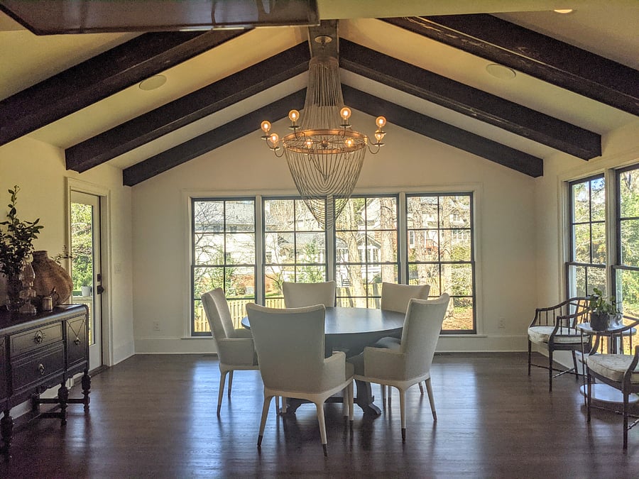 Shared dining area