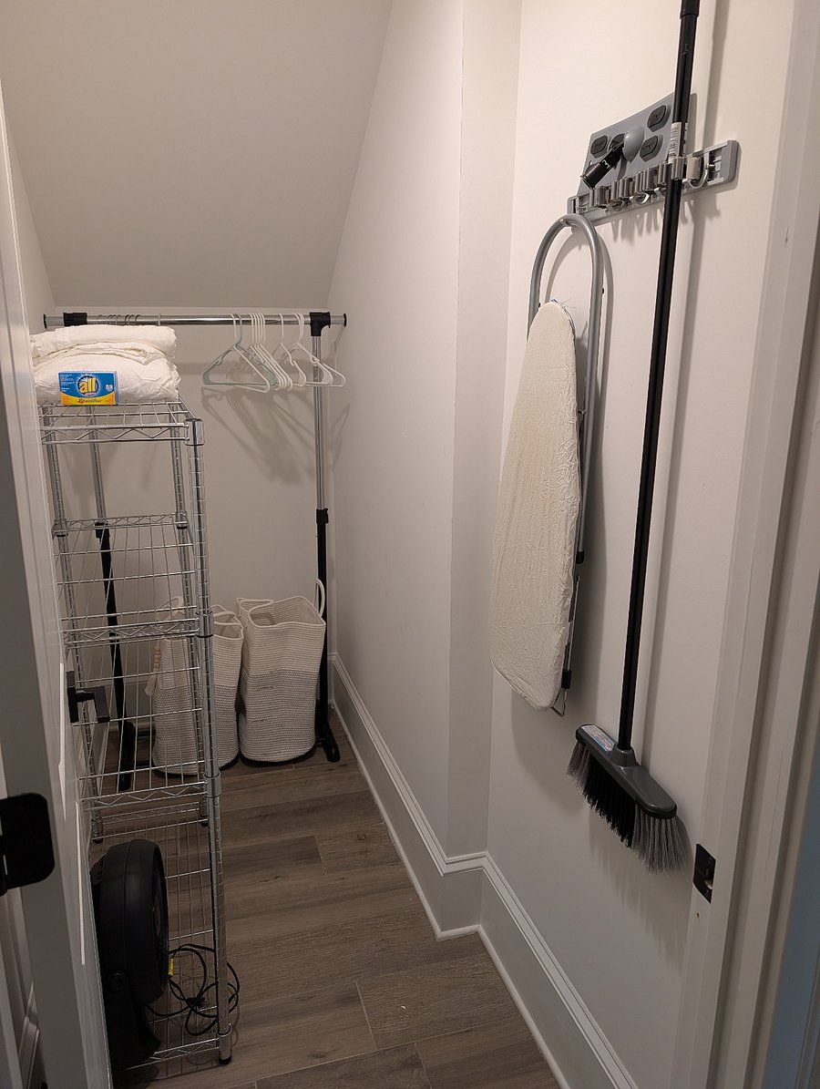 Your private closet and storage area
