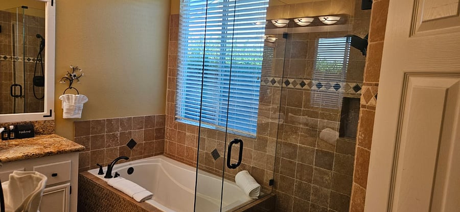 Master bathroom