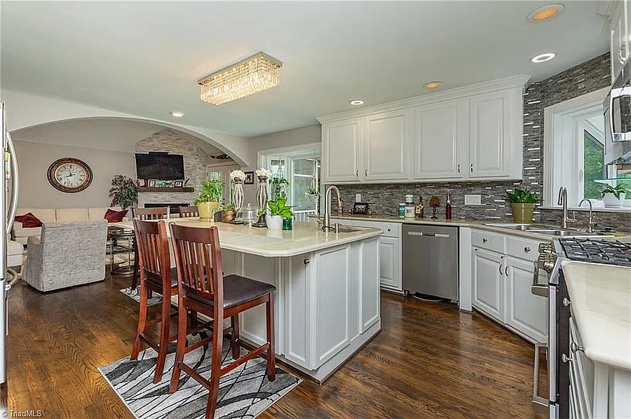 Kitchen from hallway