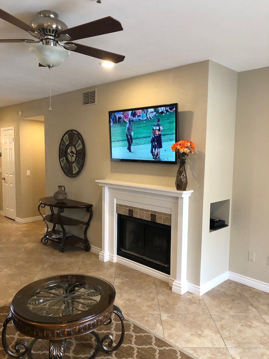Living Room with Smart TV